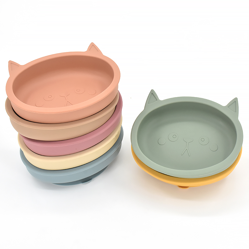 Baby Food Jars With Lids - 아기 실리콘 먹이 접시 어린이를위한 실리콘